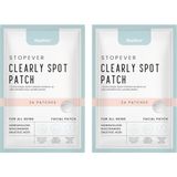 Stopever Clearly Spot Patch, Sivilce Karşıtı Şeffaf Plaster 2'li Paket / Ultra Ince, Hidrokollo - Çok Renkli
