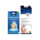 StopEver Diamond Touch Göz Maskesi ve Cooling Patch Soğutucu Hidrojel Plaster 2'li Set