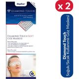 StopEver Diamond Touch Soft Göz Maskesi 2 Adet Soğuk ve Sıcak Kullanıma Uygun Rahatlatıcı Maske