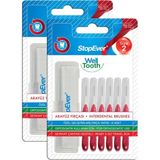 StopEver Metal Arayüz Firçası Kırmızı Size 2 X2