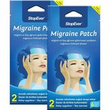 StopEver Migren Patch – Soğutucu Hidrojel Plaster, 2' | Migren & Baş Ağrısı Için 6 Saat Etki