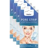 StopEver Pore Strip Siyah Nokta Plasteri 1 Paket 6 Adet Plaster X4