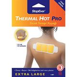 StopEver Thermal Hot Pro Sıcak Terapi Kuşağı - 6'lı Paket | Bel, Boyun, Omuz Kas Ağrılarına Karşı 8 Saat Etkili Isı Bandı | Hava ile Aktifleşen Doğal Isı | Bel, Boyun, Omuz İçin Ekstra Geniş Boyut
