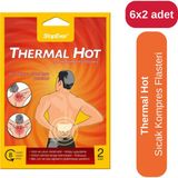 Stopever Thermal Hot Termal Terapi Plasteri 6'lı 13x10 cm Isıtıcı Özellikli Konforlu Kullanım