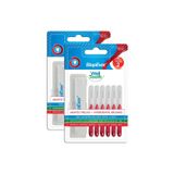 Stopever well Tooth Metal Arayüz Firçası Kırmızı Size 2 X2