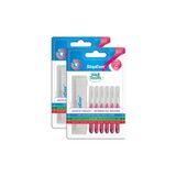 Stopever well Tooth Metal Arayüz Firçası Pembe Size 0 X2
