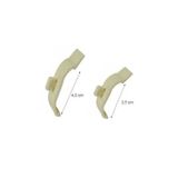 Stor Perde Aparati 50'Li Paket Zebra Perde Montaj Aparati Plast 4,5 Cm