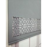 Stor Perde Desenli Lazer Kesim Kalın Kumaşlı ML104 90x200 Antrasit