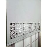 Stor Perde Desenli Lazer Kesim Kalın Kumaşlı ML105 130x260 Gri
