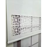 Stor Perde Desenli Lazer Kesim Kalın Kumaşlı ML105 240x260 Beyaz