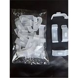 Stor Zebra Perde Pratik Kornişe Takma Aparatı 20 Adet (Geniş Kasa 4,5cm.) - Beyaz