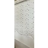 Storburada Çift Mekanizmalı Puantiyeli St 043 Ekru 150 X 260 Tül Perde ve Ekru Stor Perde