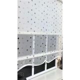 Storburada Çift Mekanizmalı Puantiyeli St 043 Ekru 180 X 200 Tül Perde ve Ekru Stor Perde