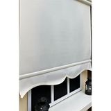 StorBurada Düz Ekru Stor Perde Etek Dilimli STB-5301 Ekru 160 x 260