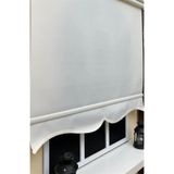 StorBurada Düz Ekru Stor Perde Etek Dilimli STB-5301 Ekru 200 x 260