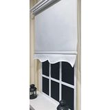 StorBurada Düz Gri Stor Perde Etek Dilimli STB-5321 Gri 180 x 200
