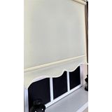 StorBurada Düz Krem Stor Perde Etek Dilimli STB-5302 Krem 110 x 200