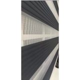 Storburada Pileli Antrasit Zebra Stor Kaliteli Güneşlik Perde Stb-131 Gri 180 X 200