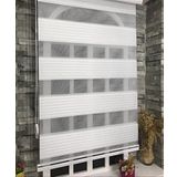 StorBurada Pliseli Stor Zebra Perde Beyaz STB480-D Beyaz 90 x 200