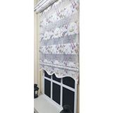 StorBurada Pliseli Zebra Stor Kadeh Baskılı Etek Dilimli St 027 Beyaz