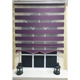 Storburada STB-400-V18 Zebra Etek Dilimli Mor 80x260 cm Stor Perde
