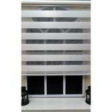 Storburada STB 400V01-PD160x200 Zebra Stor Sert Plastik Kasalı Beyaz Perde