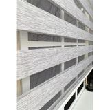 Storburada STB-400V04-PD 90x260 Zebra Stor Sert Plastik Kasalı Gri Perde