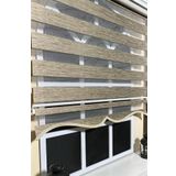 Storburada STB 400V05-D 130 x 200 Kahverengi Zebra Stor Perde