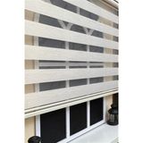 Storburada STB-400V12-PD 110x200 Zebra Stor Sert Plastik Kasalı Ekru Perde