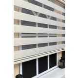 Storburada STB-400V12-PD 80x260 Zebra Stor Sert Plastik Kasalı Ekru Perde
