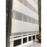 Storburada STB-481 Pliseli Zebra Ekru Etek Dilimli 90x200 cm Stor Perde