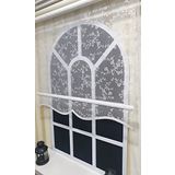 Storburada STB4003 Çift Mekanizmalı Tül Beyaz Ekru 80x200 cm Stor Perde