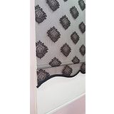 Storburada STB45239-V107 Çift Mekanizmalı Tül Ekru Siyah 150x200 cm Stor Perde