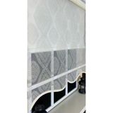 Storburada STB45240-V108 Çift Mekanizmalı Ekru Damask Ekru 40x200 cm Stor Perde