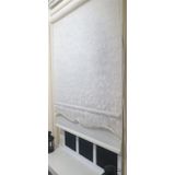 Storburada STB45248-V110 50x200 Çift Mekanizmalı Beyaz Tül Perde ve Ekru Stor Perde