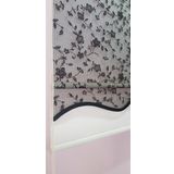 Storburada STB45248-V112 Çift Mekanizmalı Tül Ekru Siyah 80x200 cm Stor Perde