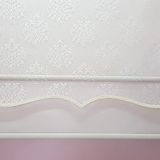 Storburada STB45252-V01 Çift Mekanizmalı Kirli Damask Tül Beyaz Ekru 100x200 cm Stor Perde