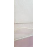 Storburada STB45252-V01 Çift Mekanizmalı Kirli Damask Tül Beyaz Ekru 120x200 cm Stor Perde