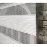 Storburada STB480-D Beyaz Geniş Plise Zebra 90x200 cm Stor Perde
