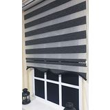 Storburada STB904 Zebra Organze Kırçıl Etek Dilimli Siyah 130x200 cm Stor Perde