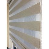 Storburada STB905 Zebra Organze Etek Dilimli Bej 90x260 cm Stor Perde