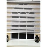 Storburada Z-STB400V04 150 x 200 Gri Etek Dilimli Zebra Stor Perde
