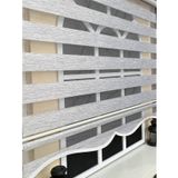 Storburada Z-STB400V04 190 x 200 Gri Etek Dilimli Zebra Stor Perde