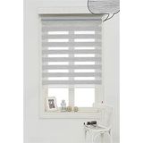 Storburada Z-STB400V04 30 x 200 Gri Etek Dilimli Zebra Stor Perde