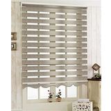 Storburada Z-STB400V05 Kahverengi 170 x 200 Kahverengi Etek Dilimli Zebra Stor Perde