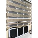 Storburada Z-STB400V05 Kahverengi Bambu Zebra 120x200 cm Stor Perde