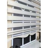Storburada Zebra Stor Perde Krem Alüminyum Kasa Stb-400-V12 Krem 200 X 200