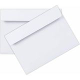 Store ® 100 Adet Kendinden Yapışkanlı Zarf Davetiye Mektup Para Belge Dilekçe Düğün Kına Nişan Sünnet 16,3cm x 11,5cm 100'LÜ - --