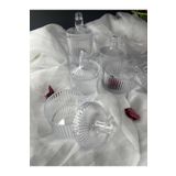 Store 16'li Mika Şekerlik Kutu-plastik Şeffaf Hediyelik Mum Kutu