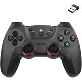 Store 2.4g Kablosuz Oyun Kolu Pc Uyumlu Pilli Joystick Wireless Gamepad Hassas Trigger Kaymaz Tasarım G2.4g (Siyah)
